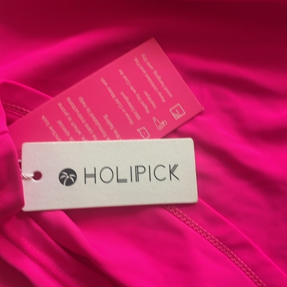 Holipick High Neck Tankini Top Bathing Suit Tops for Tummy Control size M A83 - Picture 7 of 8